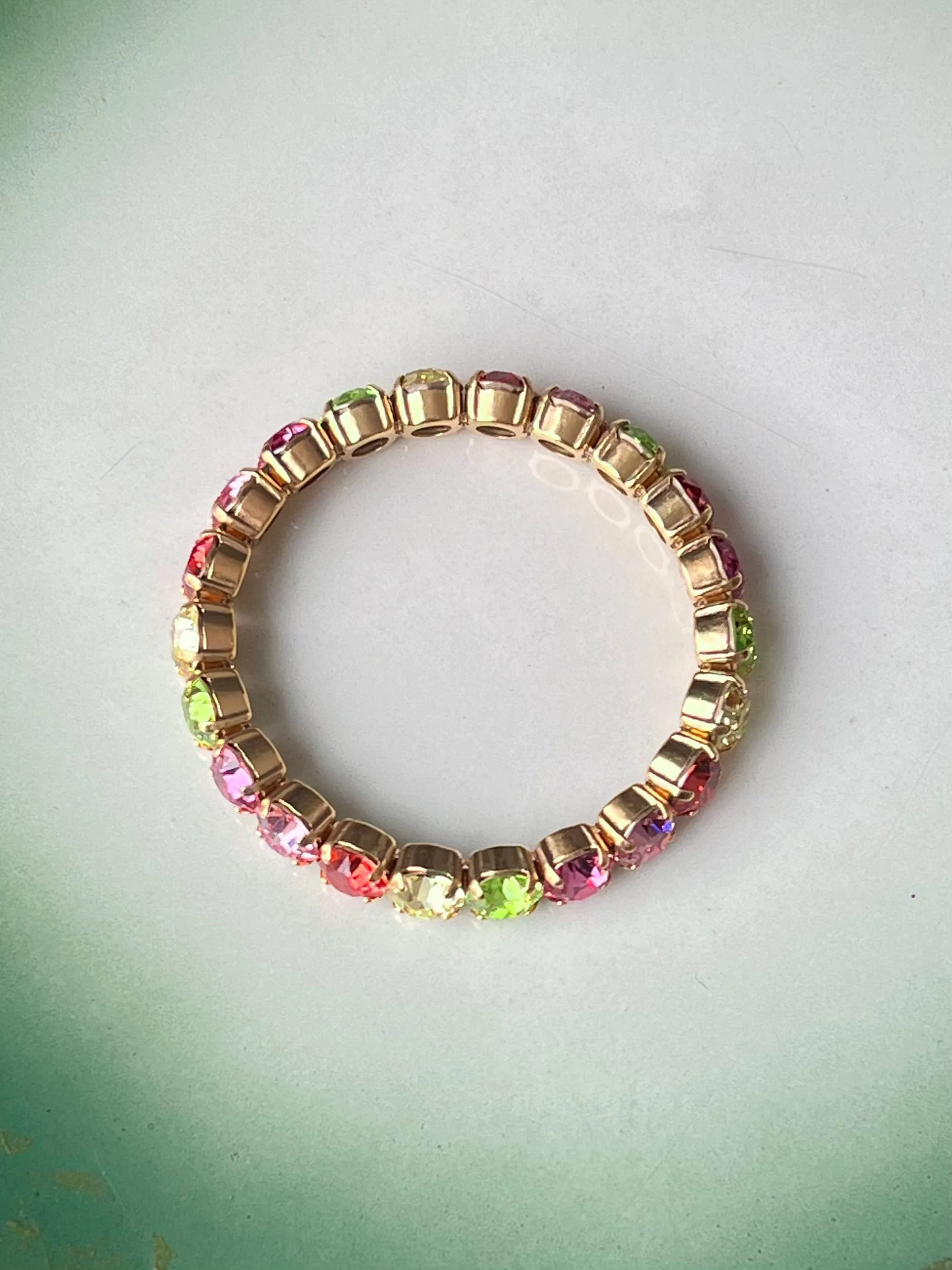 Gia Stud bracelet - tropicana combo