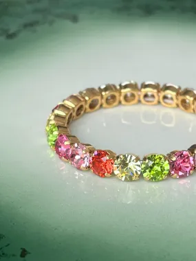 Gia Stud bracelet - tropicana combo