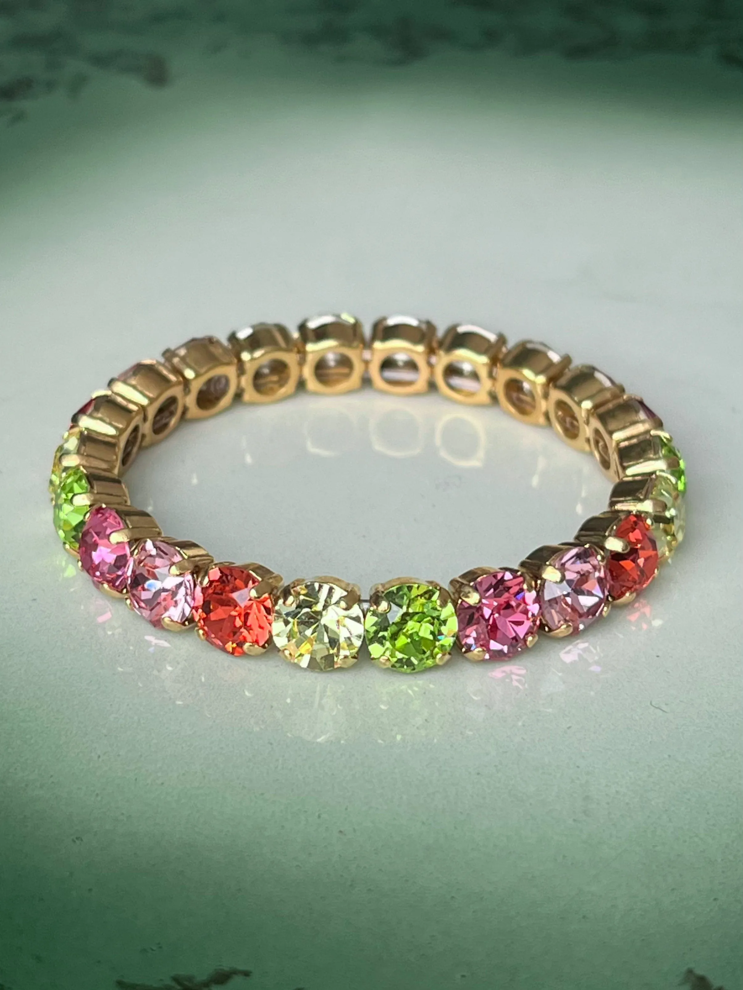 Gia Stud bracelet - tropicana combo