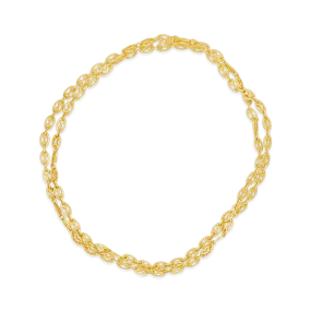 Gold Marquise Chain Necklace