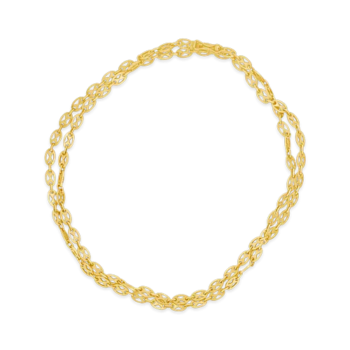 Gold Marquise Chain Necklace