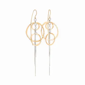 Gold Orbit Earrings