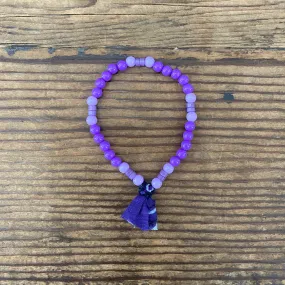 Hanami Bead Bracelet Lavender/Purple