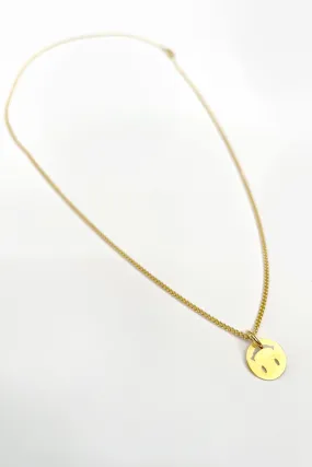 Happy Necklace | Gold