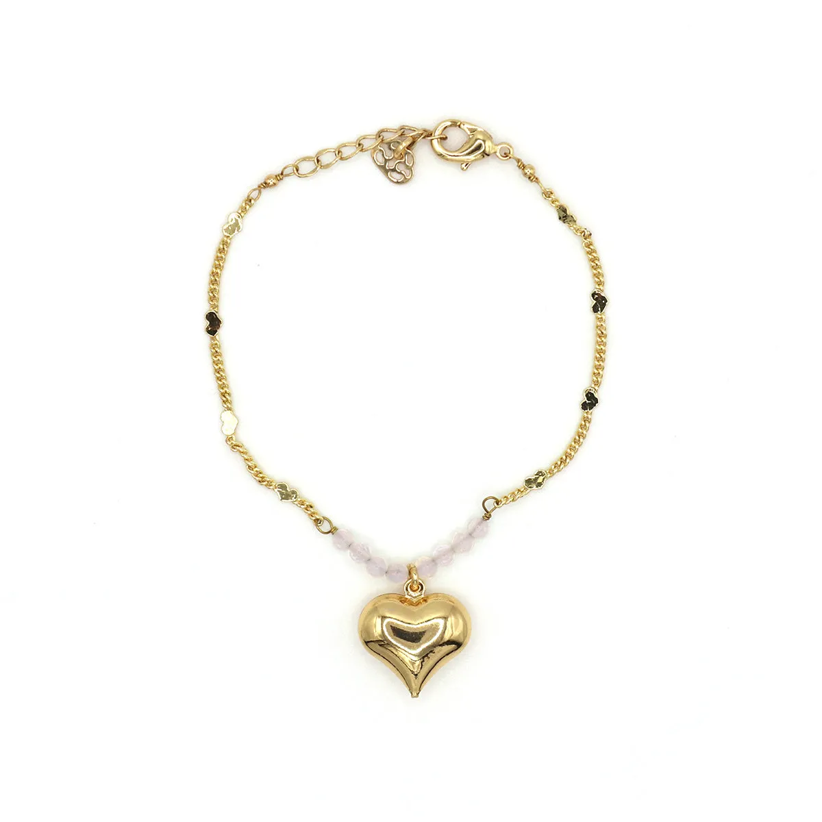 Heart Chain Bracelet