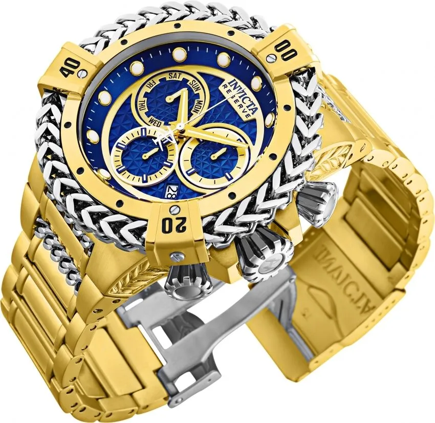 Invicta Reserve Chronograph Quartz Blue Dial Men's Watch 30544