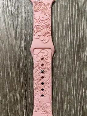 Islander Kitty Shaka Engraved iWatch Band