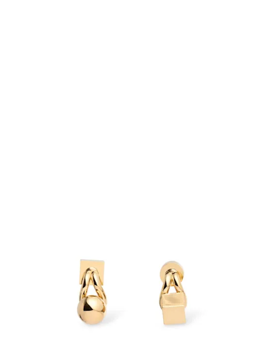 Jacquemus   Les Puces Nodo stud earrings 