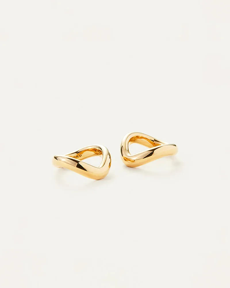 Jenny Bird Ola Ring Set in Gold - Size 6