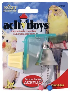 JW PET - Insight Activitoy Small Bell Bird Toy - 1 Toy