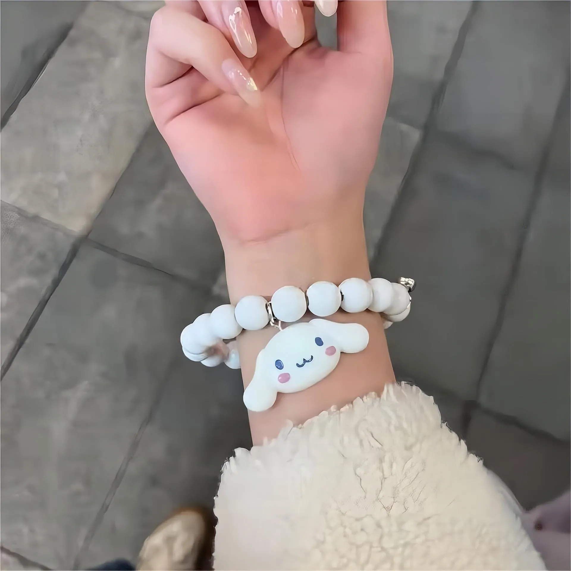 Kawaii Kuro Cinna Magnetic Charging Data Cable Bracelet