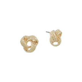 Knotted Stud Earrings