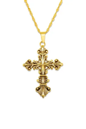 Lament Cross Necklace