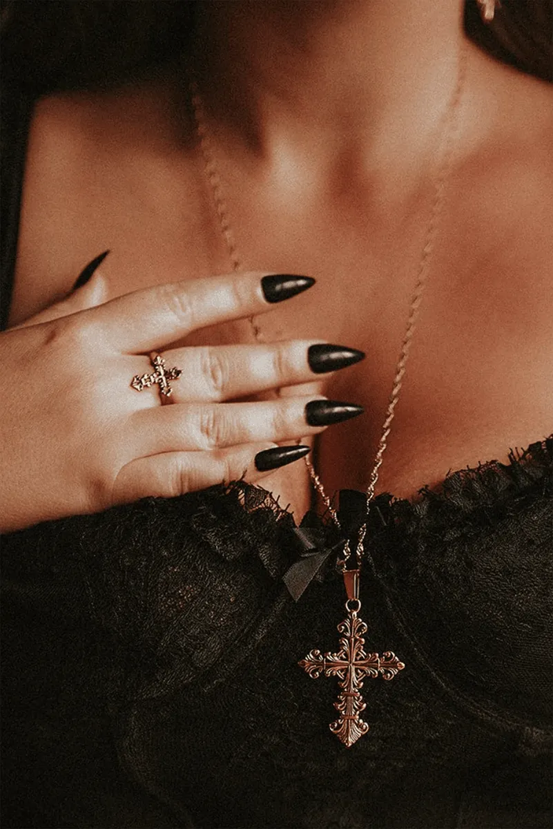 Lament Cross Necklace