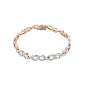 Linked Diamond Bracelet