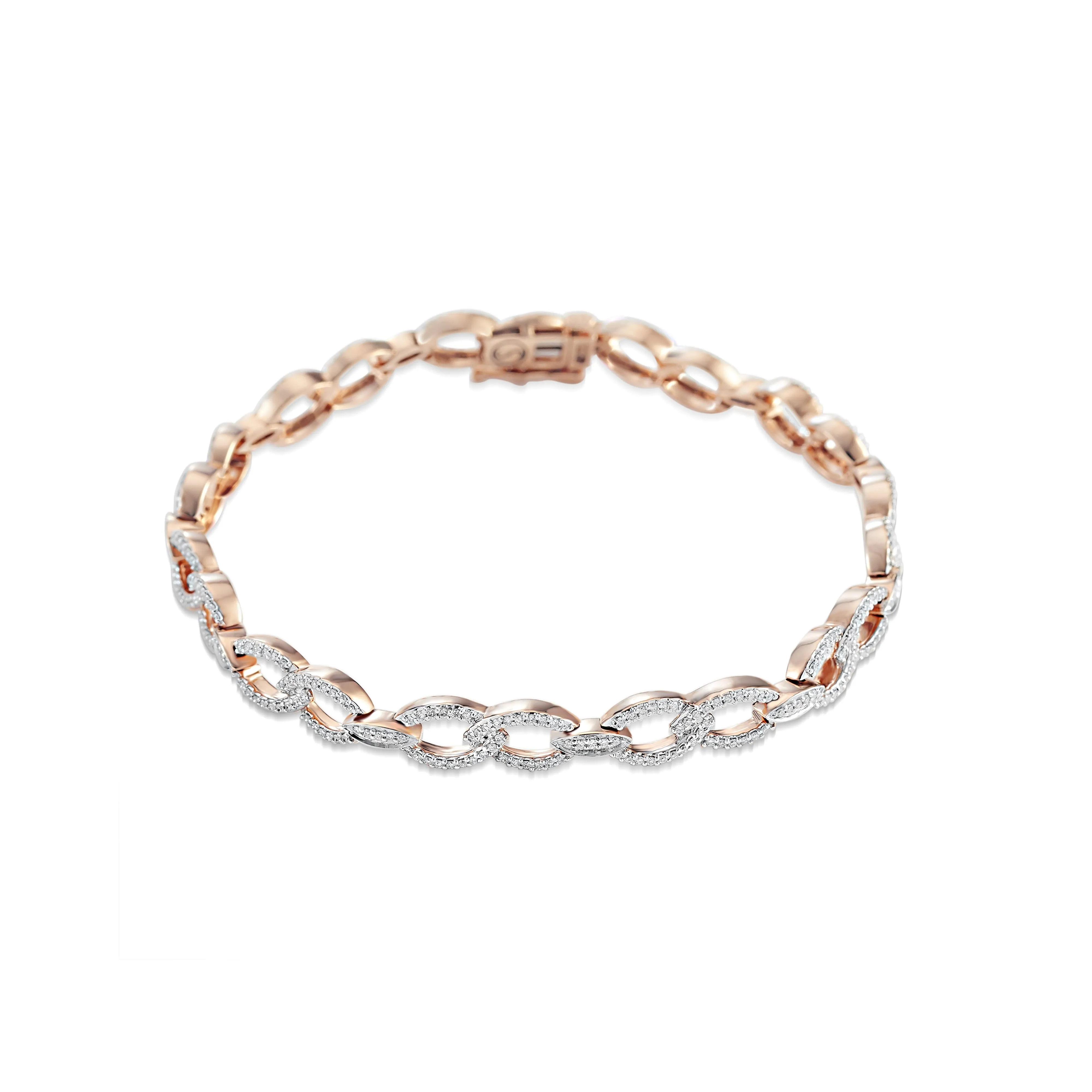 Linked Diamond Bracelet