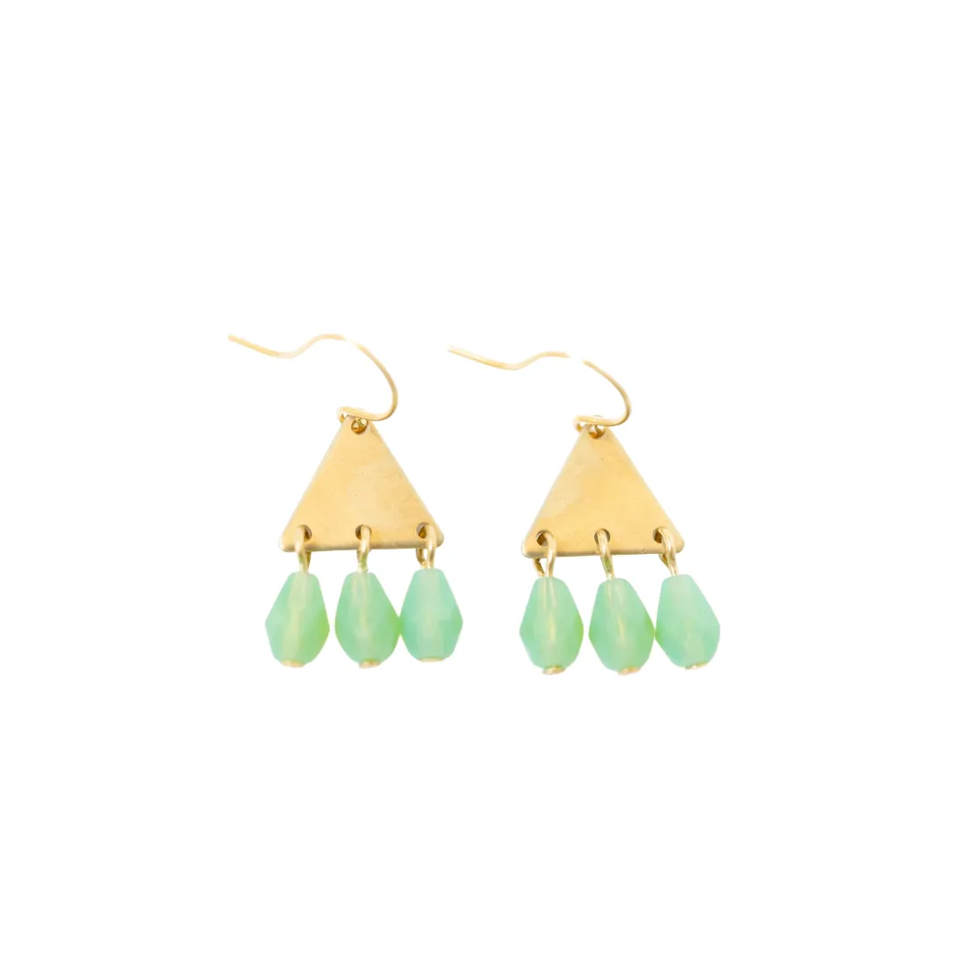 Little Triangle Earrings