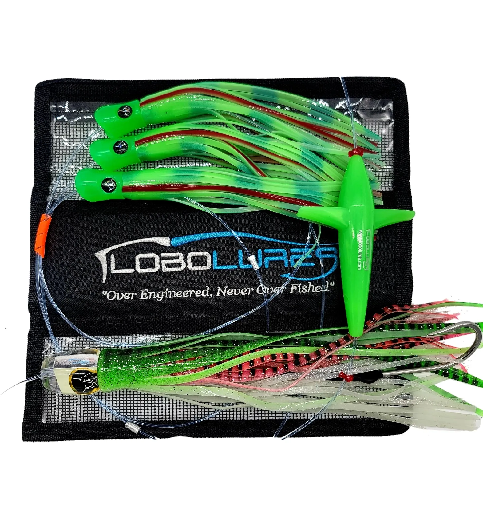 Lobo Lures #200 LUMO GLOW Pelagic Magic Big Game Fishing Daisy Chain