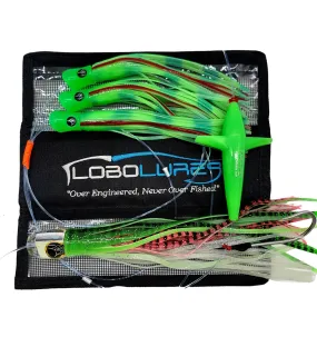 Lobo Lures #200 LUMO GLOW Pelagic Magic Big Game Fishing Daisy Chain