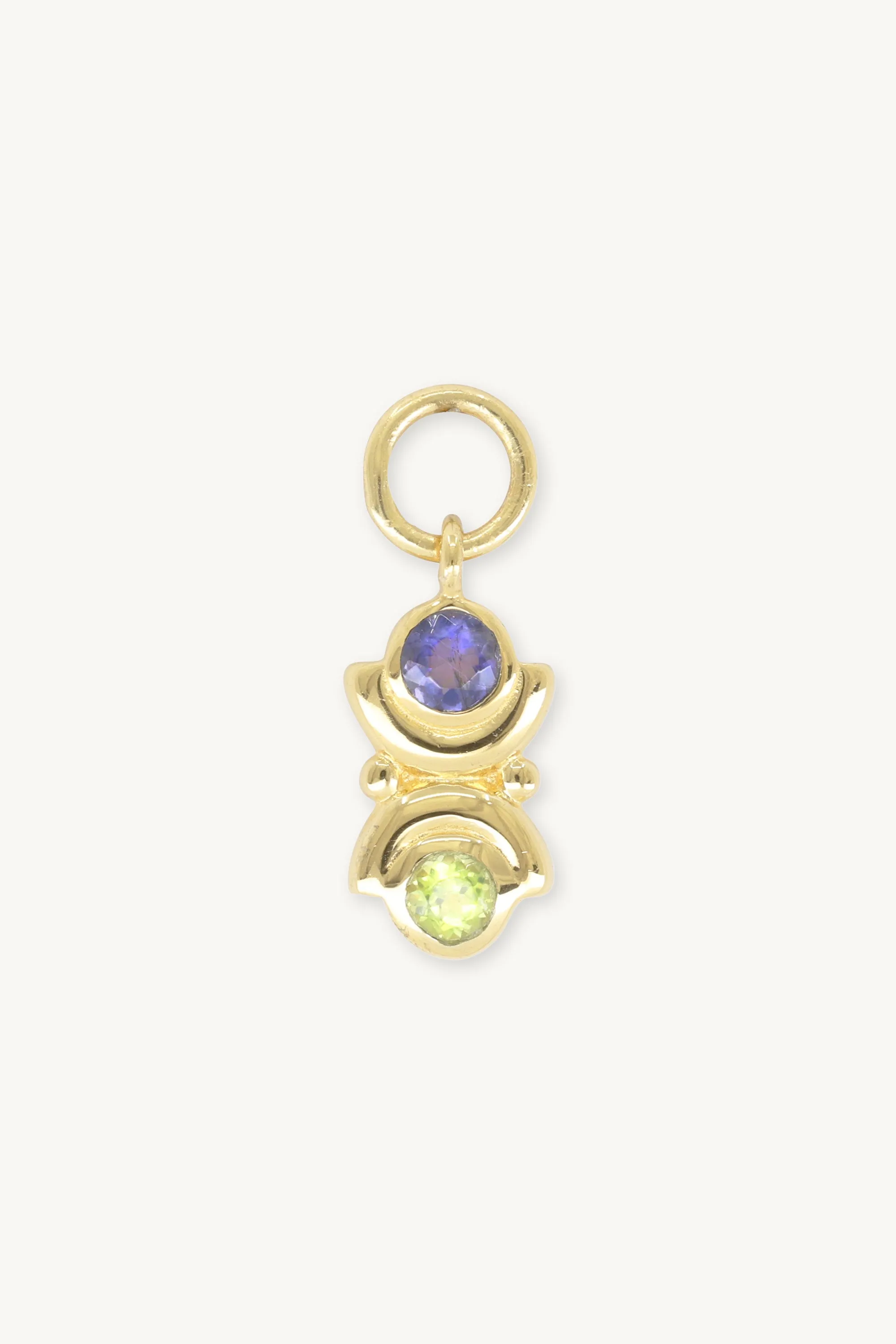 Lotus Mixed Gold Charm