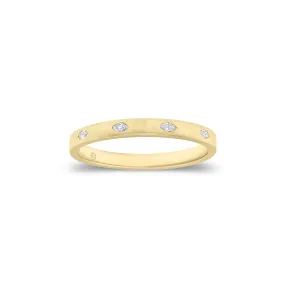 Marquise Diamond Stackable Ring