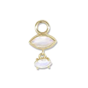 MILA MOONSTONE EARRING CHARM