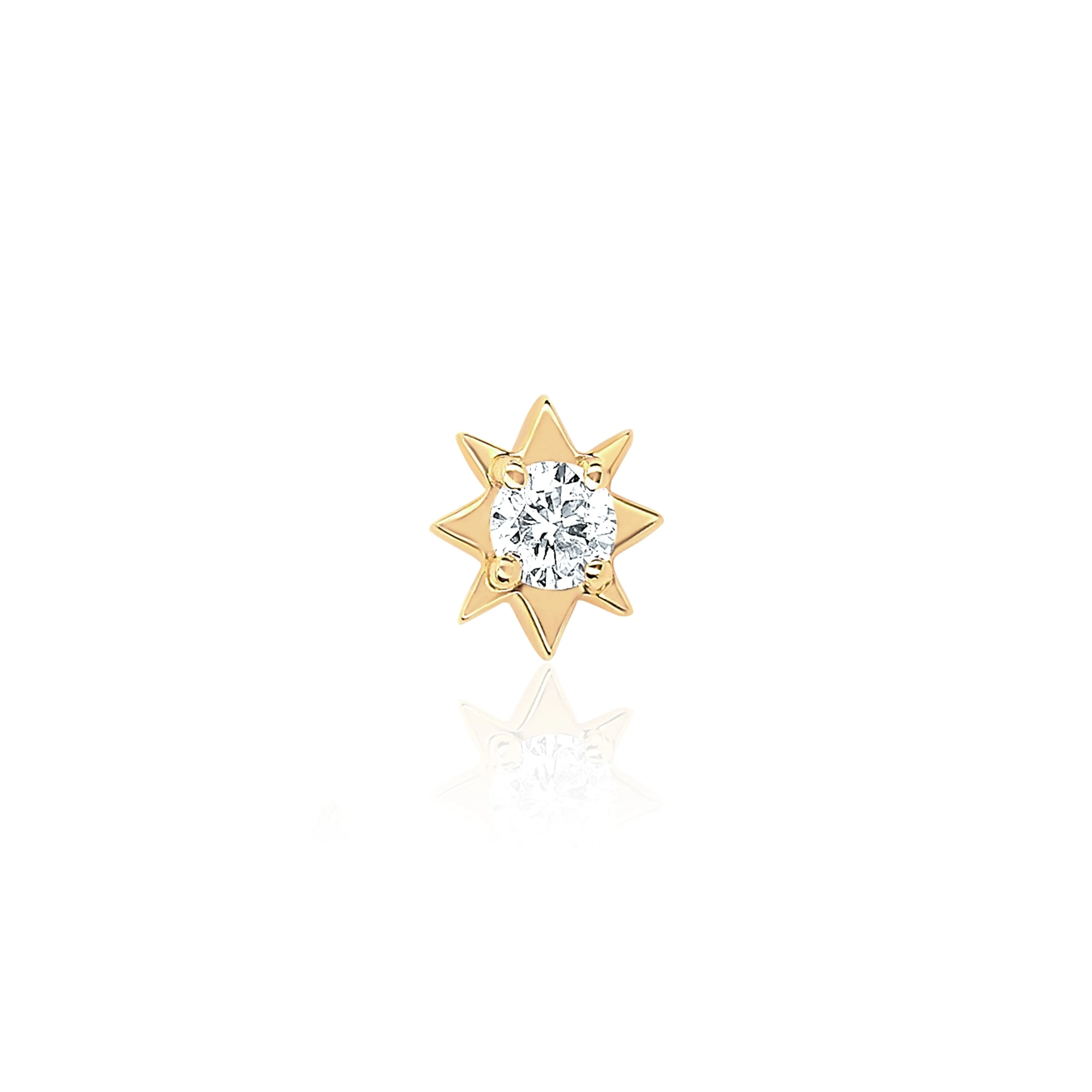 Mini North Star Diamond Studs