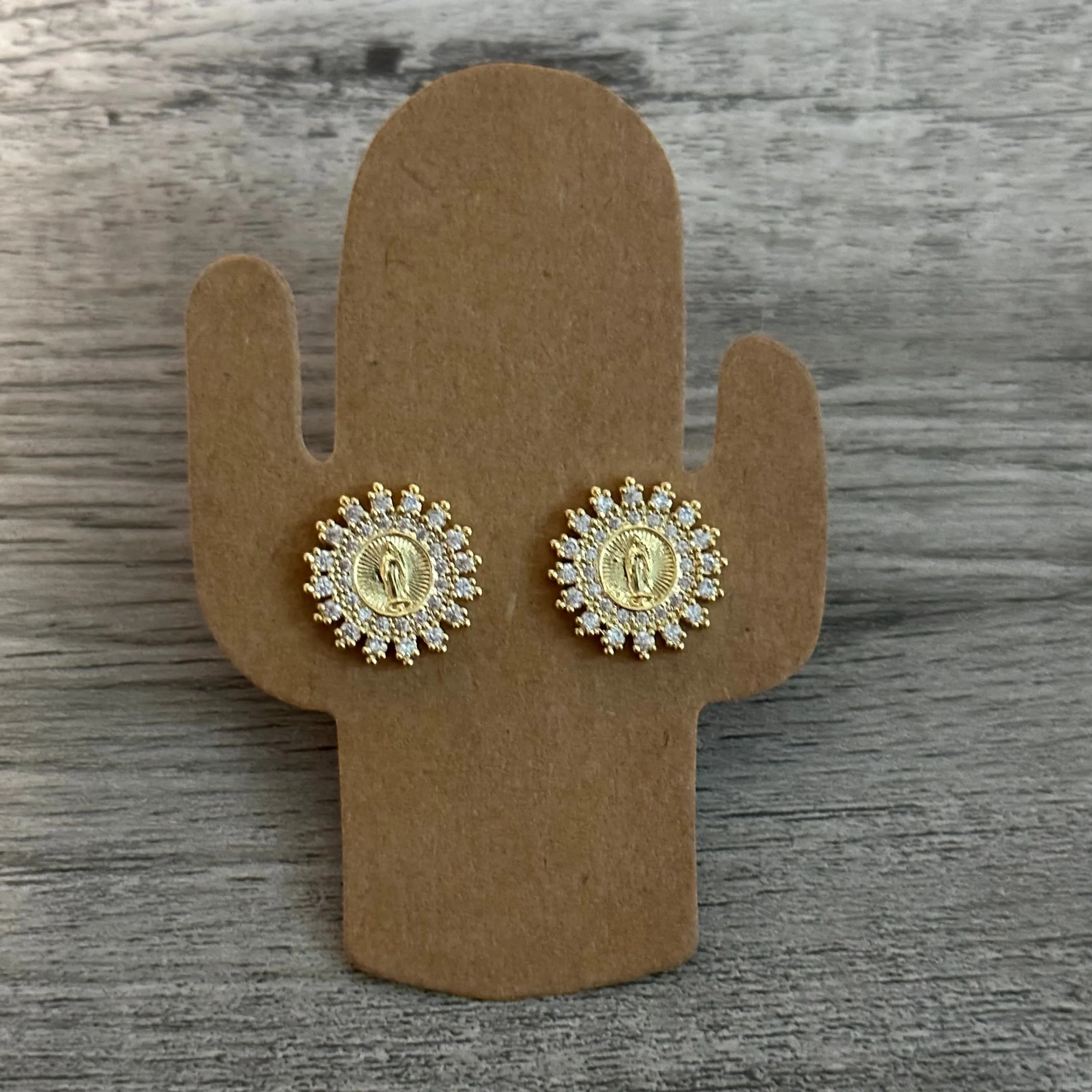 Mini Virgencita Earrings