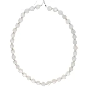 Moonstone 7mm Faceted Drums Bead Strand