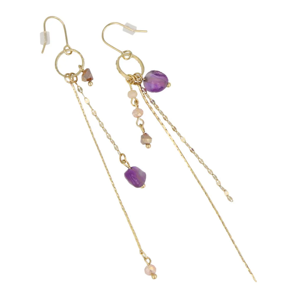 Multi Drop Linear Earrings