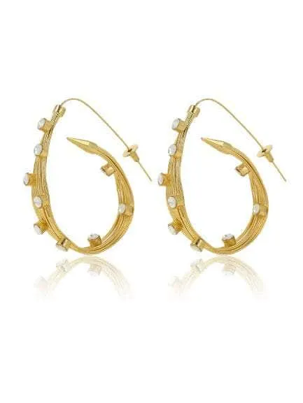 Multi Wire Big Hoop Earrings