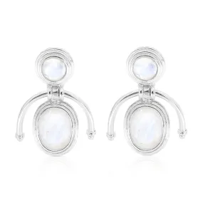 MUSE MOONSTONE EARRINGS