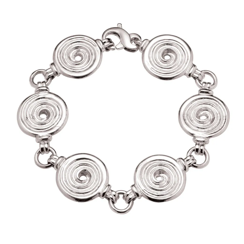 Ndoro Link Bracelet in Silver