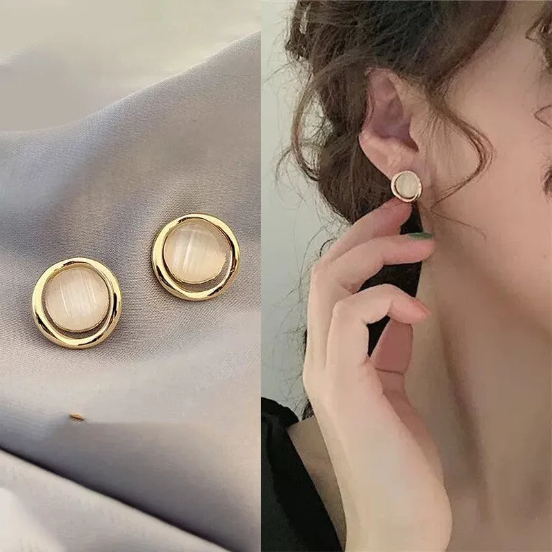 Niche Design, High-End Earrings, Exaggerated Temperament Earrings