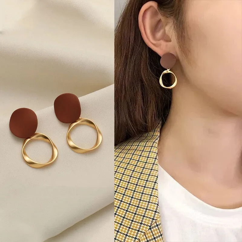 Niche Design, High-End Earrings, Exaggerated Temperament Earrings