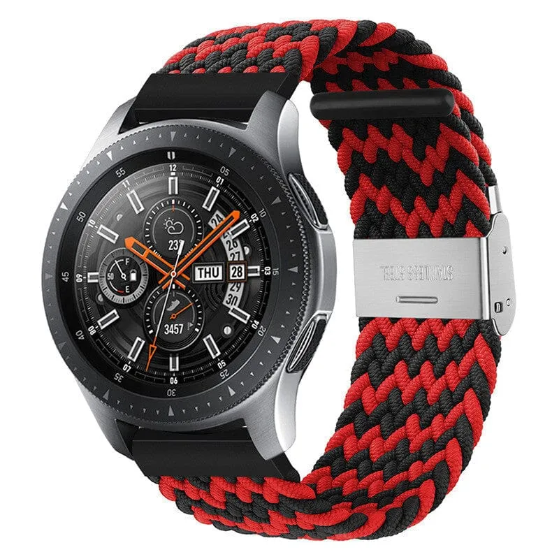 Nylon Braided Loop Watch Straps Compatible with the Hugo Boss 22mm Range