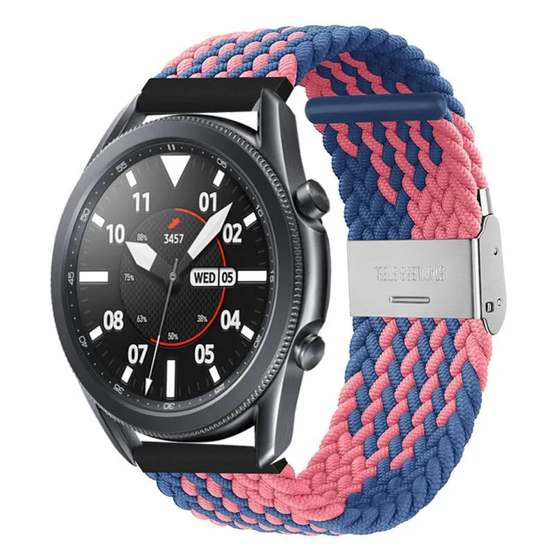 Nylon Braided Loop Watch Straps Compatible with the Hugo Boss 22mm Range