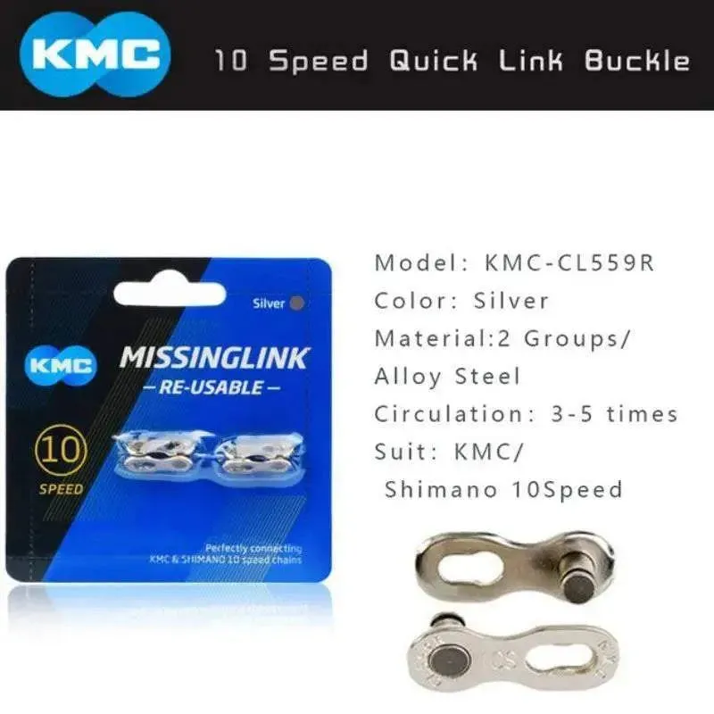 One Pair KMC Bicycle Chain Buckle  9/10/11/12 Speed Gold Bike  Links