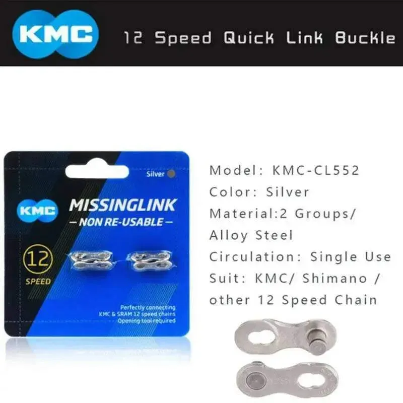 One Pair KMC Bicycle Chain Buckle  9/10/11/12 Speed Gold Bike  Links