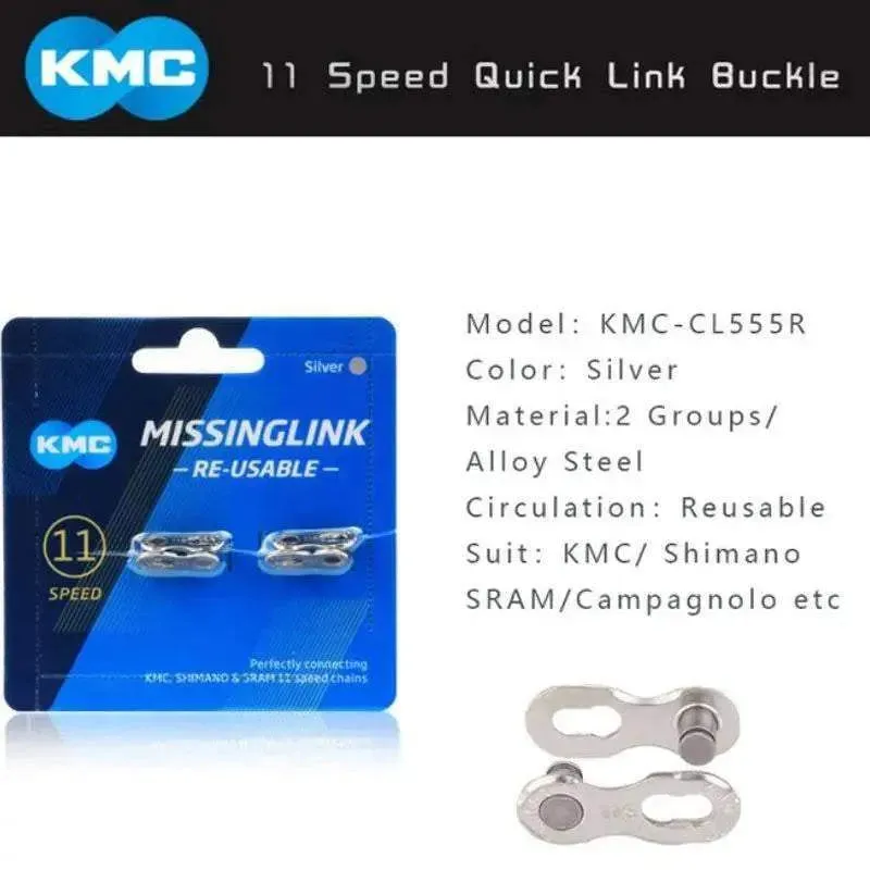 One Pair KMC Bicycle Chain Buckle  9/10/11/12 Speed Gold Bike  Links