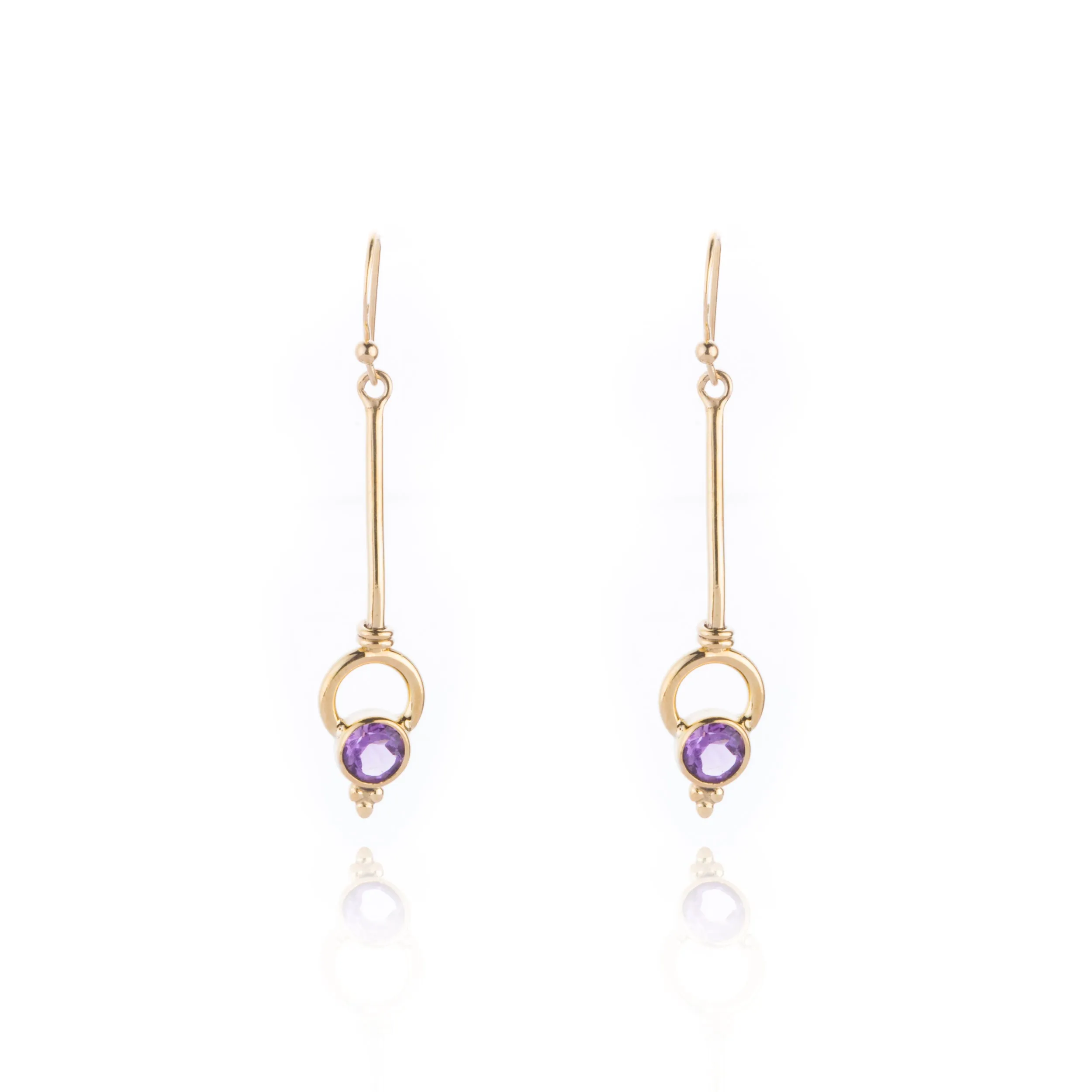 Oorvi Earrings, Gold Vermeil