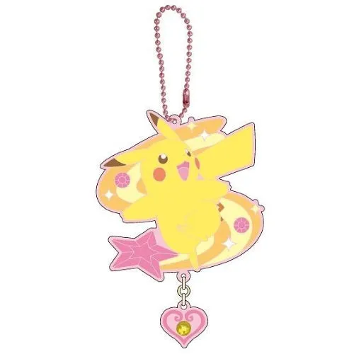 Pokemon Kirakira Glitter Jewel Rubber Mascot Key Chain