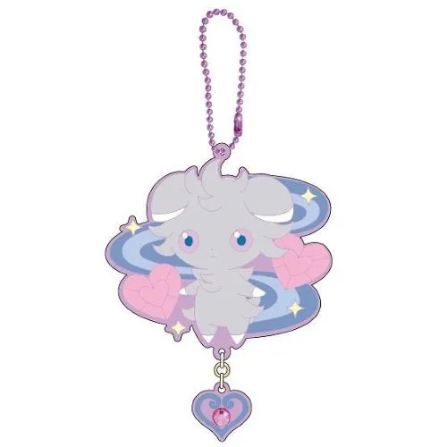 Pokemon Kirakira Glitter Jewel Rubber Mascot Key Chain