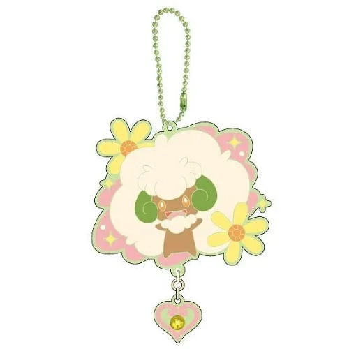 Pokemon Kirakira Glitter Jewel Rubber Mascot Key Chain