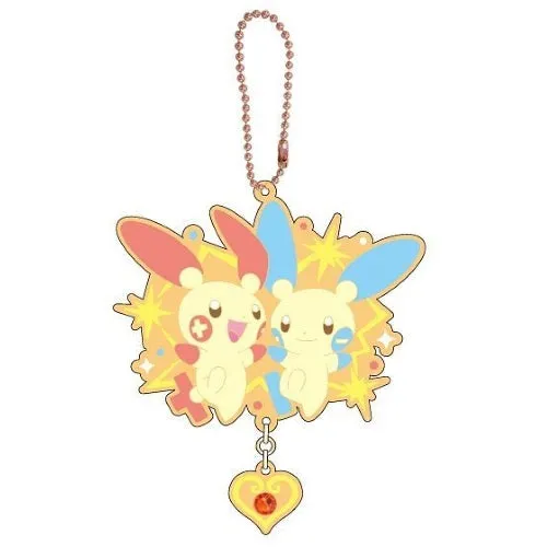 Pokemon Kirakira Glitter Jewel Rubber Mascot Key Chain