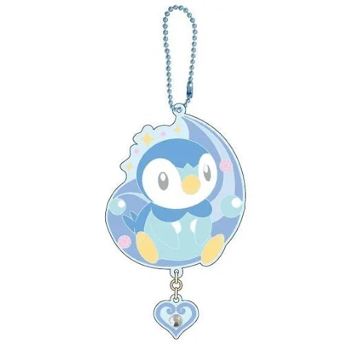 Pokemon Kirakira Glitter Jewel Rubber Mascot Key Chain