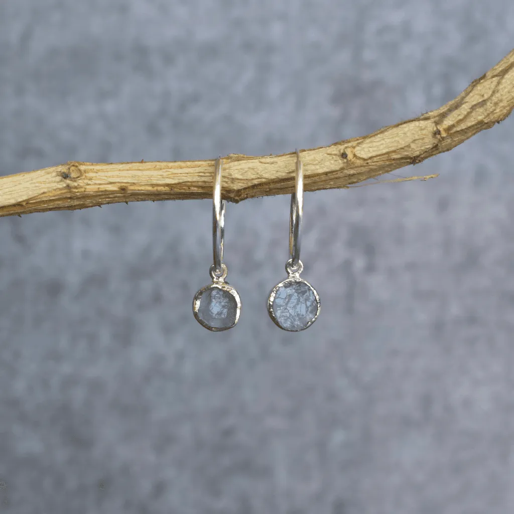 Raw Regency - Aquamarine Earrings