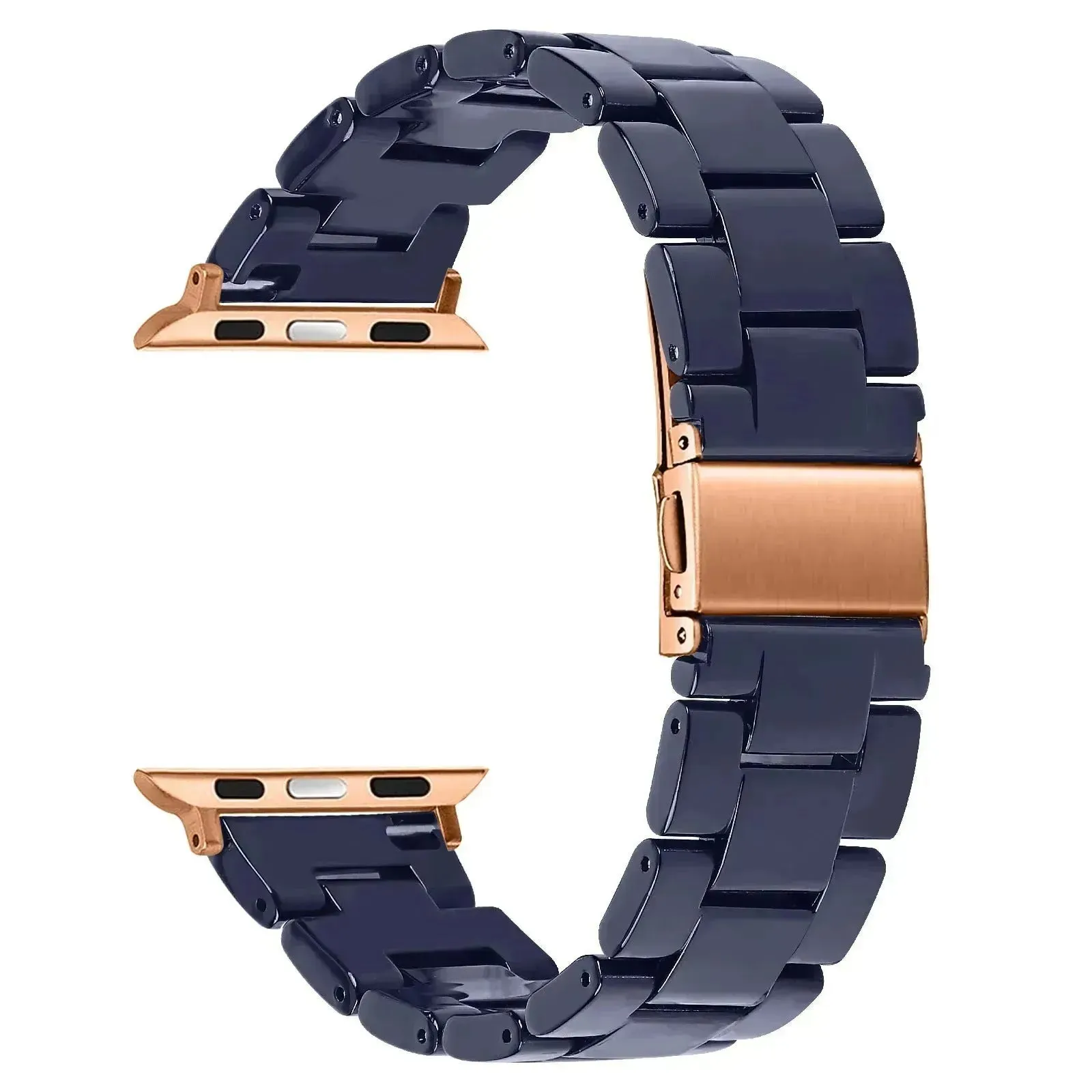 Replaceable Plastic Chain strap Watch Band Suitable for iwatch