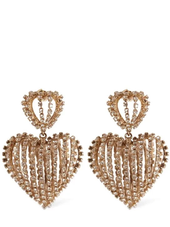 Rosantica   Battito crystal drop earrings 