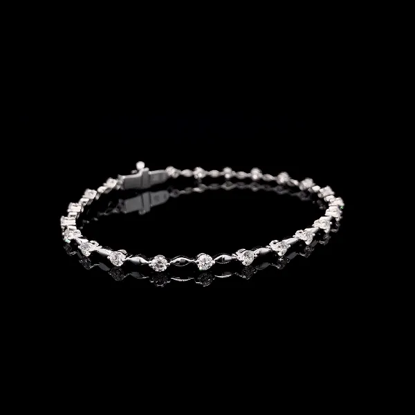 Round Diamond Bracelet